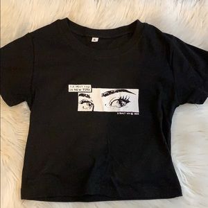 I’ll meet you in New York crop tee